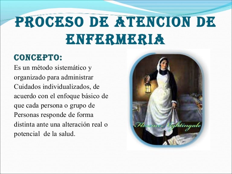 Proceso de atencion de enfermeria 2010
