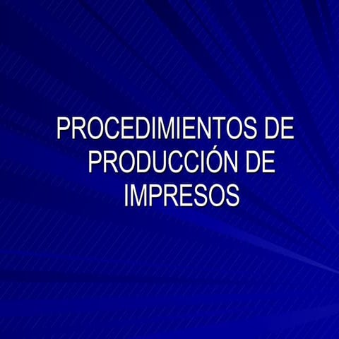 Proceso De ProduccióN