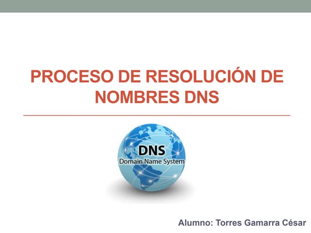 Proceso de resolución de nombres dns netbios