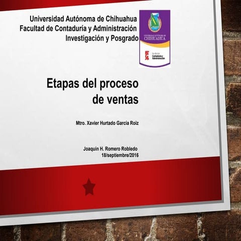 Proceso inicial de ventas