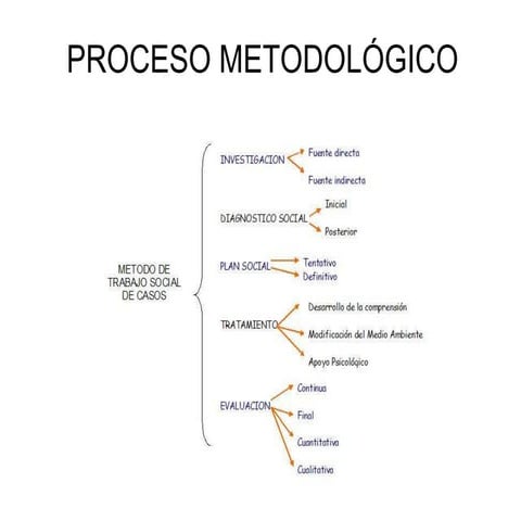 Proceso metodológico conceptualizacion