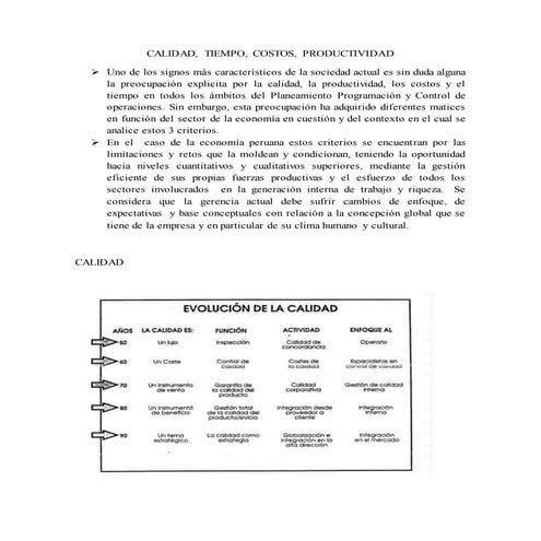 Proceso productivo ppco