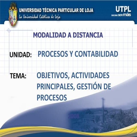 Modalidad A Distancia Utpl , Eduación at Utpl
