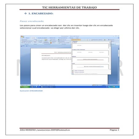 Herramientas de Word | DOCX