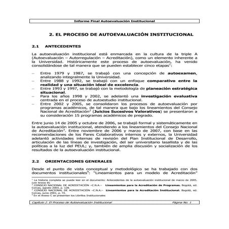 Procesosdeautoevaluacion