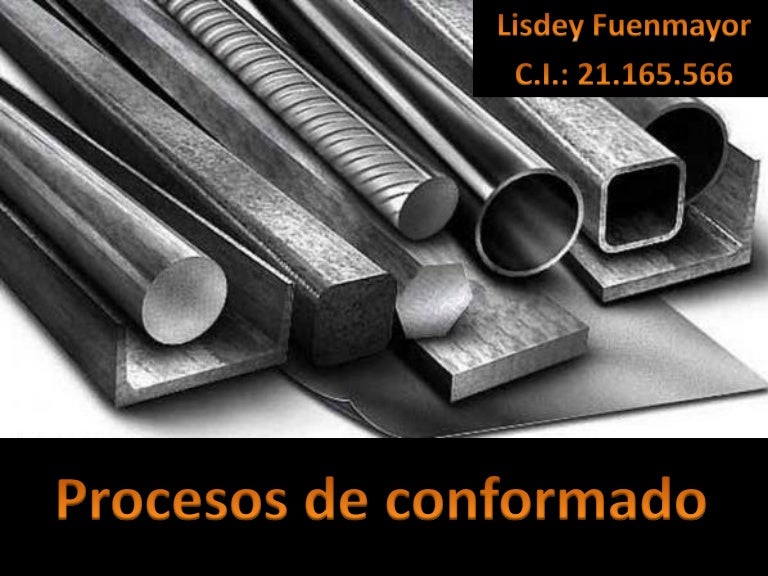Procesos de conformado