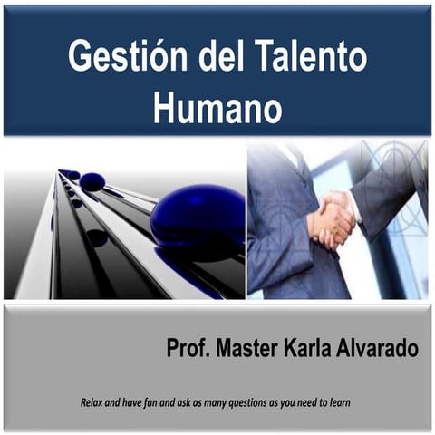 gestion del talento humano | PPT