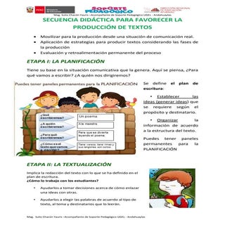 PROCESOS DIDÁCTICOS DE PRODUCCIÓN D...