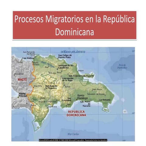 Procesos migratorios en la República Dominicana