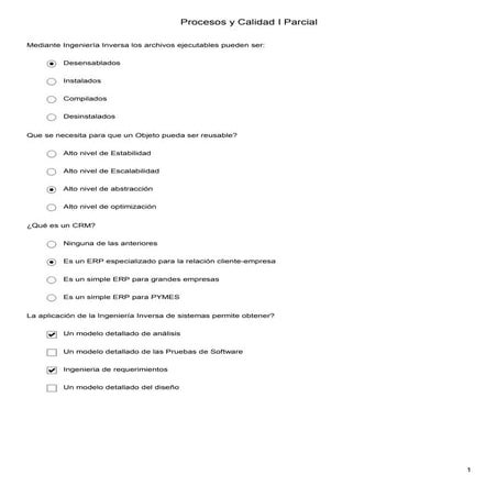 Procesos y calidad i parcial