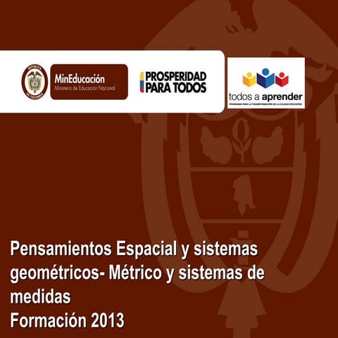 Procesos y pensamientos en matemáticas MEN