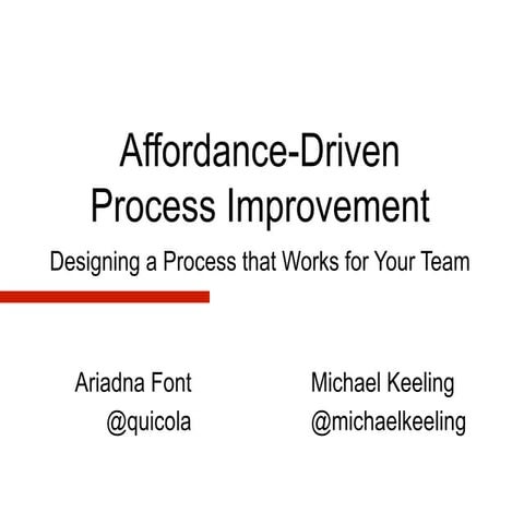Designing a Process that Works for Your Team