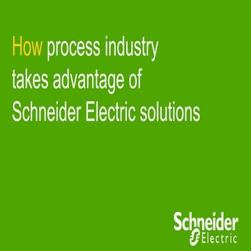 How Process Industrytakes advantage of our solutions