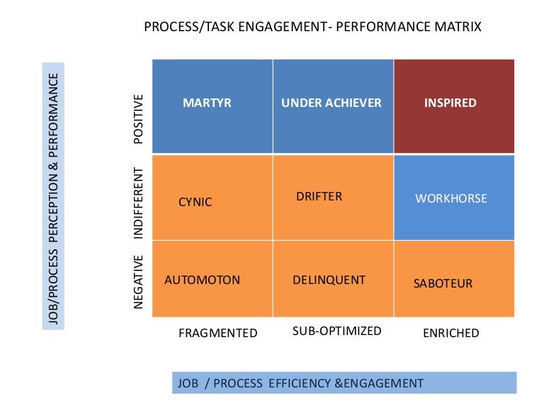Process engagement matrix