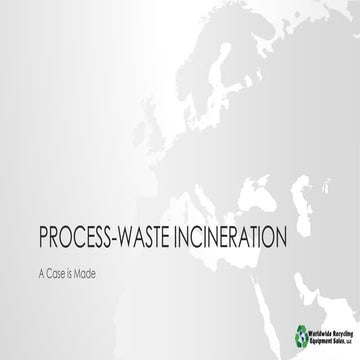 Case Made for Process-Waste Incineration