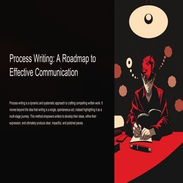 Mastering Process Writing: A Step-by-Step Guide to Effective ...