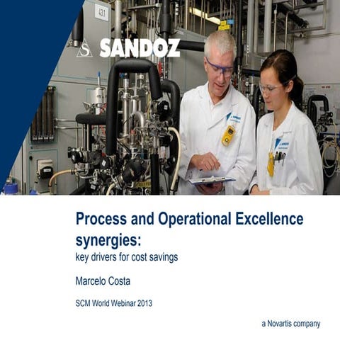 Process and operational excellence synergies