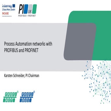 Process automation networks with PROFIBUS and PROFINET  - Karsten Schneider, ...