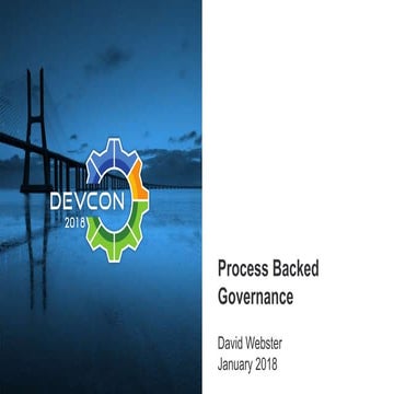 Process backed governance