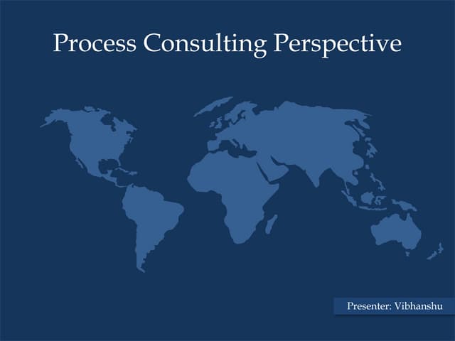 Process Consulting Perspective