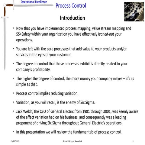 Process Control | PPT