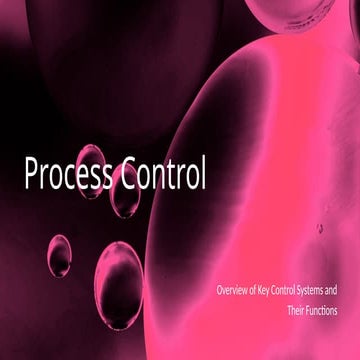 Process Control system P,I,D,PID,GPN,SBTE,BIHAR | PPTX