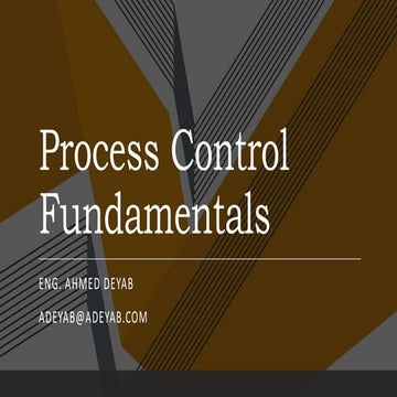Process Control Fundamentals and How to read P&IDs