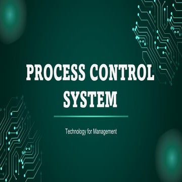 Understanding Process Control Systems: The Backbone of Modern Manufacturing