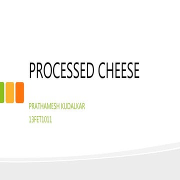Processed cheese
