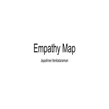 Process empathy map