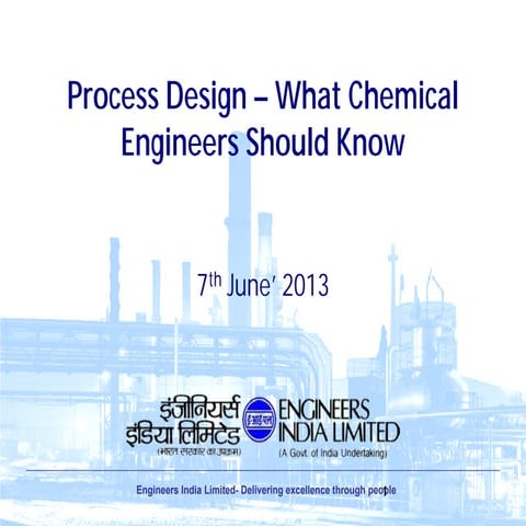 Process Engineer Role in oil & gas Refinery | PDF