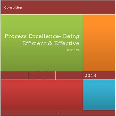 Process excellence being efficient & effective | PDF