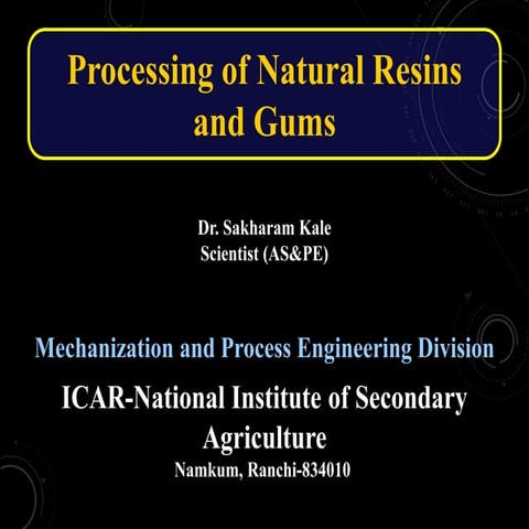 Processing of NRGs_Dr Kale.pptx