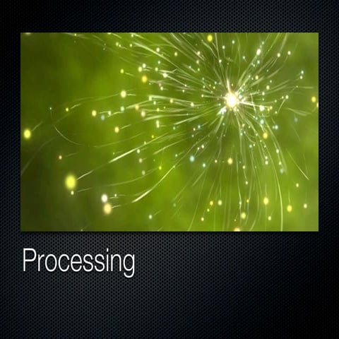 Processing presentation