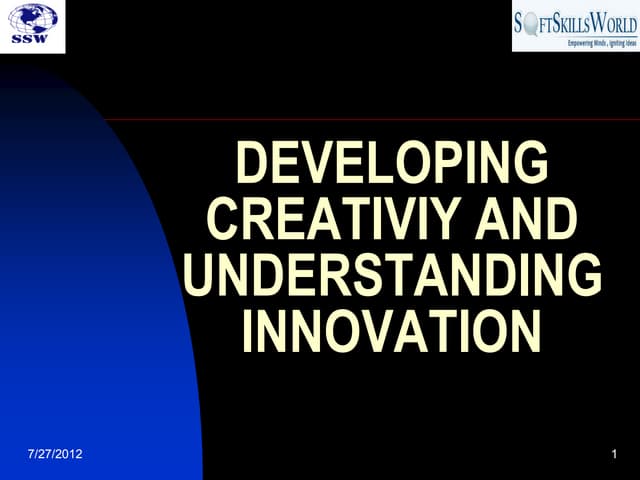Process innovation and leadership  ppt
