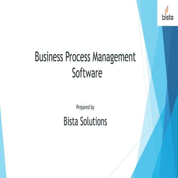 Business Process Management Software