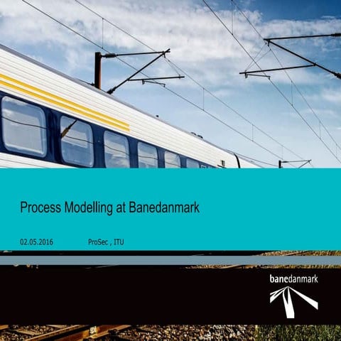 Process modelling at BaneDanmark