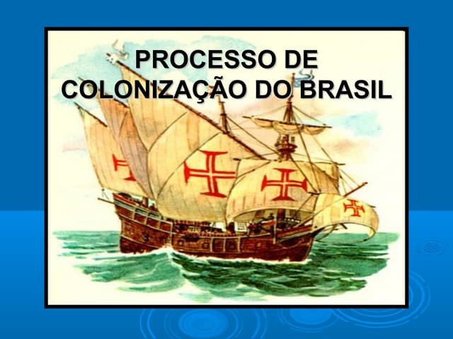 Processo de colonização do brasil | PPT