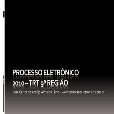 Processo Eletrônico e Hipetexto