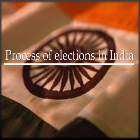 Process of elections held in india
