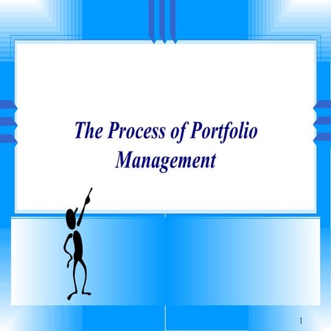 Process Of Portfolio Management