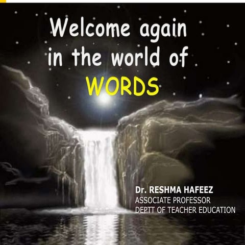 Process of word formation lesson 3