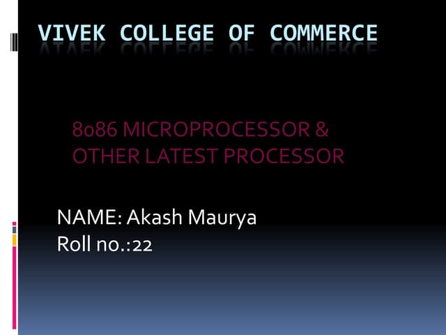 Processor