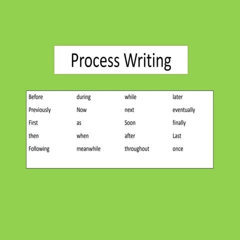 Process organization