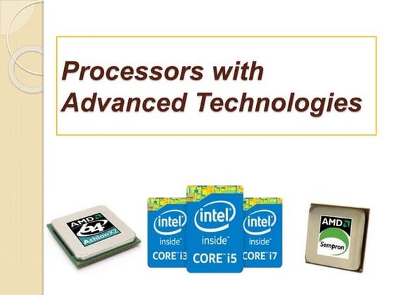 Core i3,i5,i7 and i9 processors | PPTX