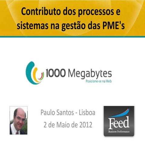 Processos e sistemas