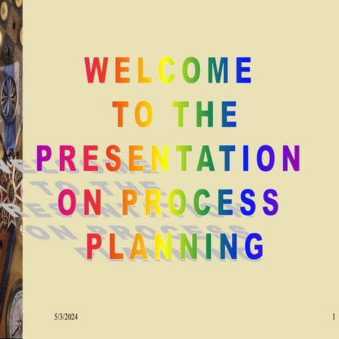 PROCESS PLANNING for metal cutting 1.ppt