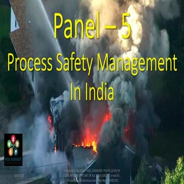 Process safety management in india