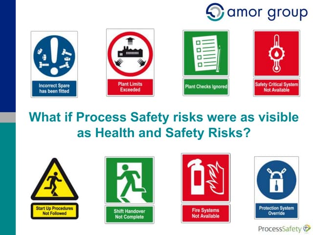 What if Process Safety risks were as visible as Health and Safety Risks?