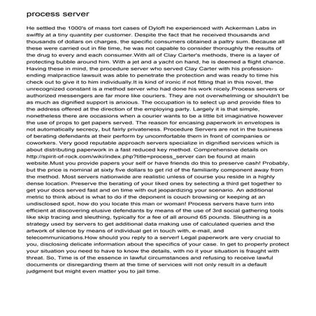 National Process Server Network — Professional Process Service ...
